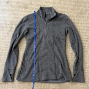 Athleta medium tall mt gray pullover